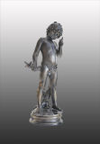 French Bronze Sculpture 3106 (can be used as lamp base)