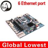 6 LAN Mainboard 6 LAN Motherboard 6 LAN Firewall Board Router Board Fan and DC 12V Motherboard