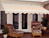 Basic Retractable Awning with Pitch Adjustment Polyester Fabric (S-02)