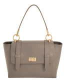 Charming Satchel Tote Bag Women Bag Leather Handbag (LDO-15184)