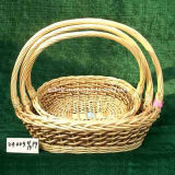Wicker Basket with Handle (#24003)