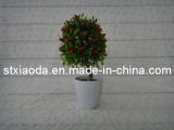 Artificial Plastic Chilli Tree Bonsai (XD14-10)