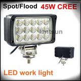 45W Black LED Work Lights