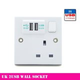 USB Wall Socket with High Quality Can Be Used in Saudi Arabia, UK, Irish, Africa, Sri Lanka HK etc