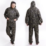 Forest Green Camouflage Raincoat for Army