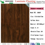 Dark Color Walnut Matte Square Edge Wood Laminate Flooring