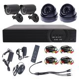 4CH H. 264 CCTV DVR IR Camera Security System