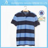 2015 New 100% Pure Cotton Collar Design Polo T Shirt