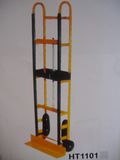 200kg Two-Wheel Sack Truck Hand Trolleys with Pneumatic Wheels Ht1101