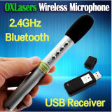 Pen Shaped Portable 2.4G Wireless Microphone Handheld Bluetooth Mic with USB Receiver for Conference and Teaching Free Shipping