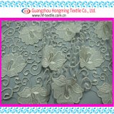 Metallic Floral Embroidery Design for Garment