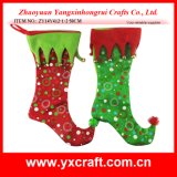Christmas Decoration (ZY14Y412-1-2) Christmas Cute DOT Elf Shoe