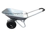 Galvanized Bucket Wheel Barrow