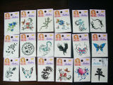 Holiday Paper Tattoo Stickers (TY006)