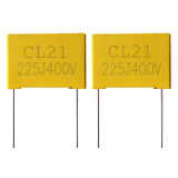 China Box Metallized Polyester Film Capacitor Cl21-B