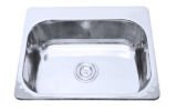 Top Mounte Stainless Steel Sink for Kitchen (A21-2)