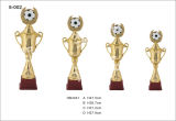 Plastic Trophy Cup With Top Holder (HB4041) 