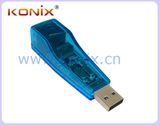 USB External Network Card USB Over Ethernet Adapter (w-206)