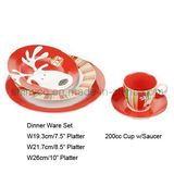 30PCS Porcelain Dinner Set (Style#3455)