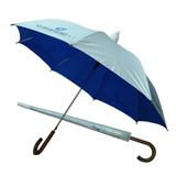 27inch Black Electro Matal Frame Straight Umbrella