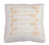 Cotton/Linen Cushion Cover with Yellow Arrows Printing (LN006)