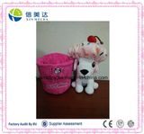 Lovely Custom Plush Cake Dog Toy