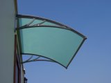 Polycarbonate Decoration Material/Awnings/Canopy /Sunshade/ Canvas for Windows& Doors (D1200A-R)