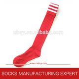 Men's Striped Cotton Football Stocking