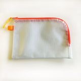 Plastic PVC Mesh File Bag with Zipper