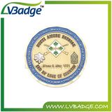 Customized Cheap Metal Souvenir Gold Challenge Coin for Sale