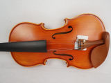 Red Brown Handmade Oil Carved Top Violin with Jujuwood Parts