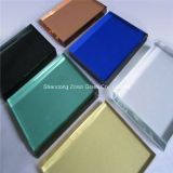 Commercial Building 1650*2200*8mm Glass Walls /Tinted Reflective Glass / Reflection Glass