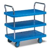 Three Shelves Plastic Platform Trolley (HL-PN202/302)