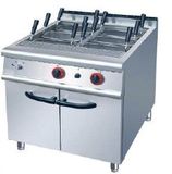 Gas Pasta Cooker with Cabinet