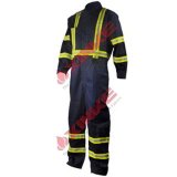 Nfpa2112 Cotton Fire Resistant Mining Clothing with Reflective Tapes