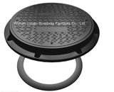 En124 D400 Clear Opening 600mm Black SMC Manhole Cover