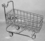 European Style Heavy Load 200kgs Steel Supermarket Shopping Cart