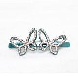 Buttefly Hair Accessory with Rhinestone Hair Clip for Women