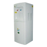 Hot & Cold Water Dispenser with Big 50L Fridge Built-in