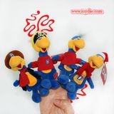 Plush Duck Finger Puppet Toy