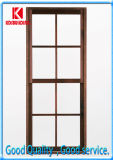 Top-Bottom Sliding Wooden Window with New Customized Design (KDSW161)