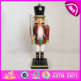 2015 New Wooden Christmas Nutcracker Gifts Toy, Funny Christmas Gift Wholesale, Top Sale Nutcracker Toy Christmas Gift Toy W02A066