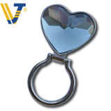 Heart Shape Blue Crystal Eyeglass Holder