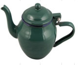 9 Cm Enamel Round Teapot