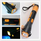 Crank Dynamo Flashlight Radio with Emergency Charger (XLN-703)