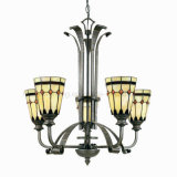 Traditional 5 Light Tifany Chandelier (CH-850-5071X5)