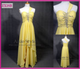 One-Shoulder Evening Gown, Evening Dress Zx18b