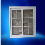 Double Insulating Glass Aluminum Sliding Window with Grill Designs