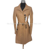 Women's Fashion Wool Overcoat -16