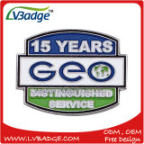 Enamel 15 Years Geo Metal Pin Badges for Collectionable